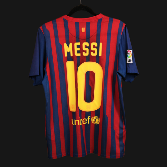 Barcelona Nike 2011-12 Local Messi #10 L